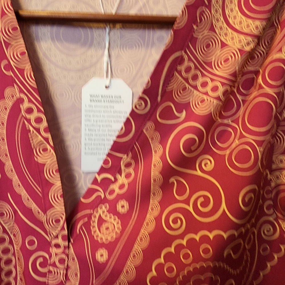 Paisley pink dress - Picture 3 of 4
